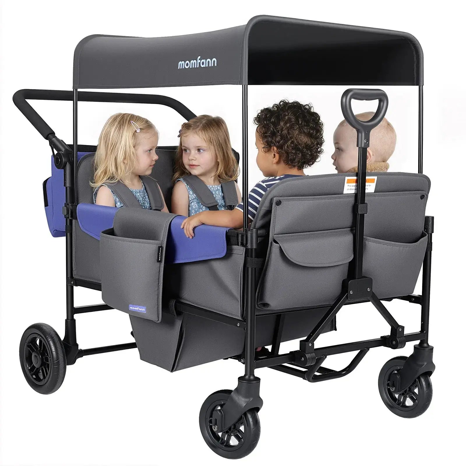 Momfann 4 Seater Kids Stroller Wagon product photo from Momfann